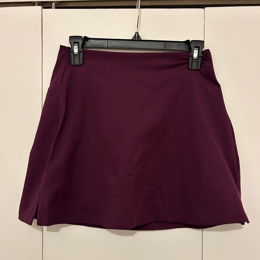 Girlfriend Collective Plum Active Skort